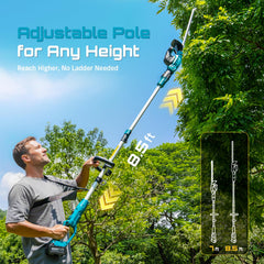 SEESII handheld trimming mode in use for precise low shrub shaping
