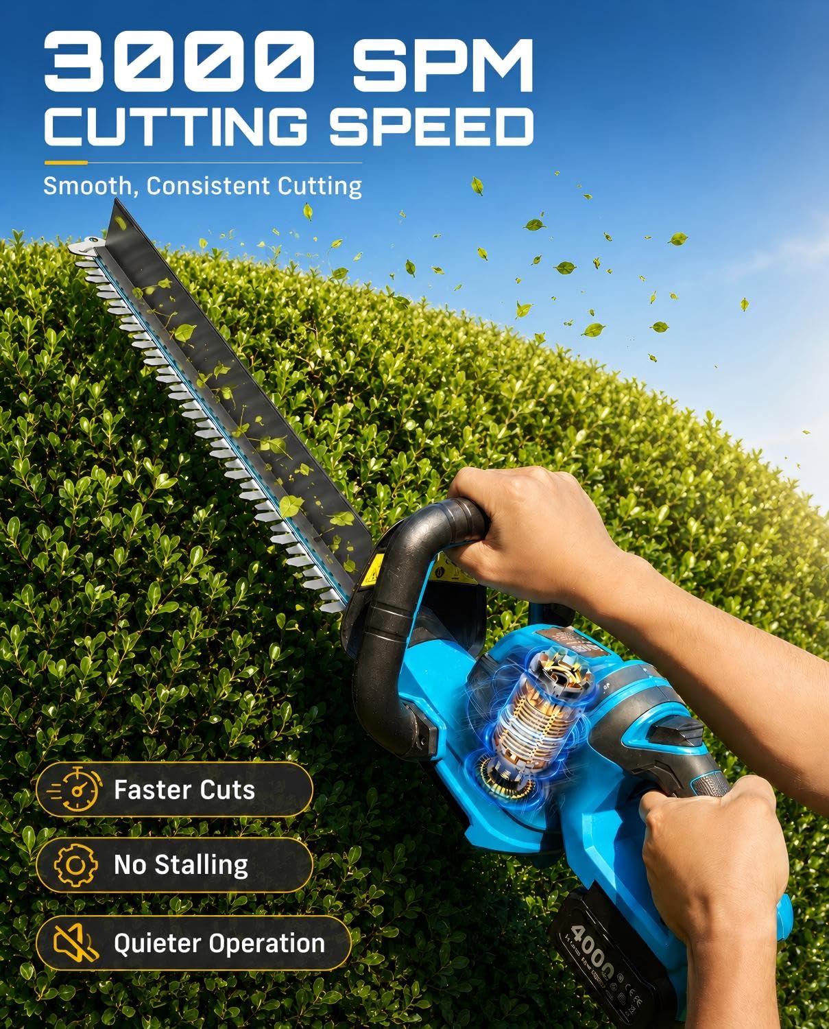 Seesii rotating handle angle demonstrating ergonomic grip and comfort