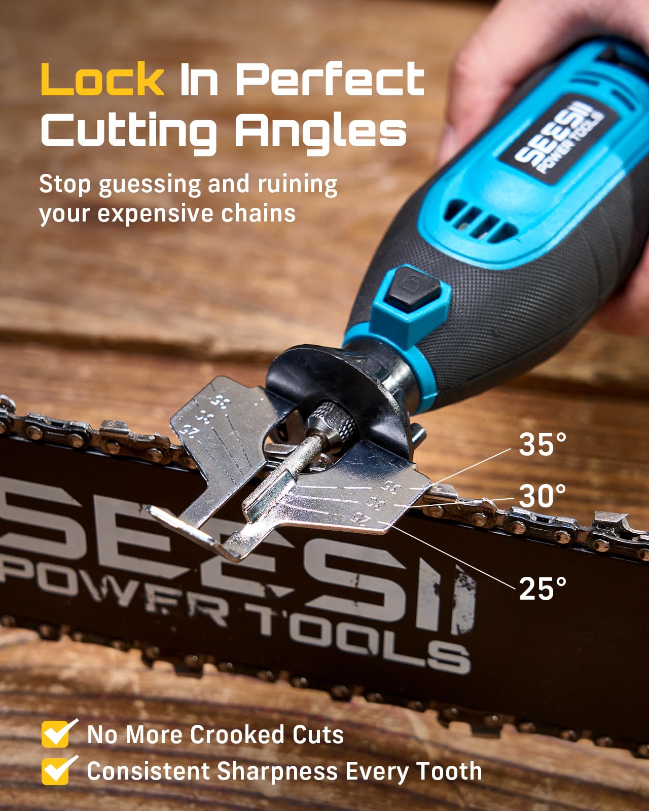 SEESII pure copper motor cutaway emphasizing reliable power and longevity