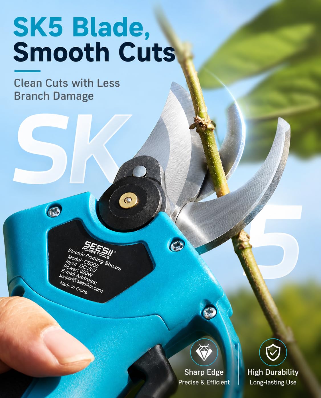 Seesii replacement blade and tool kit laid out for easy maintenance and long-term use