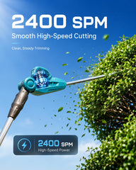 SEESII rotating head detail showing adjustable angles for precise shaping