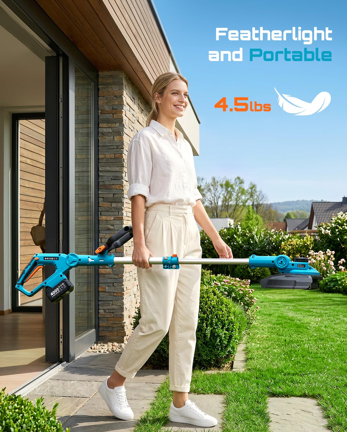 SEESII side profile with guide wheel for stable edging and cleaner lines