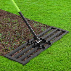 Seeutek front view of 35-inch leveler showing wide coverage and stable design benefit