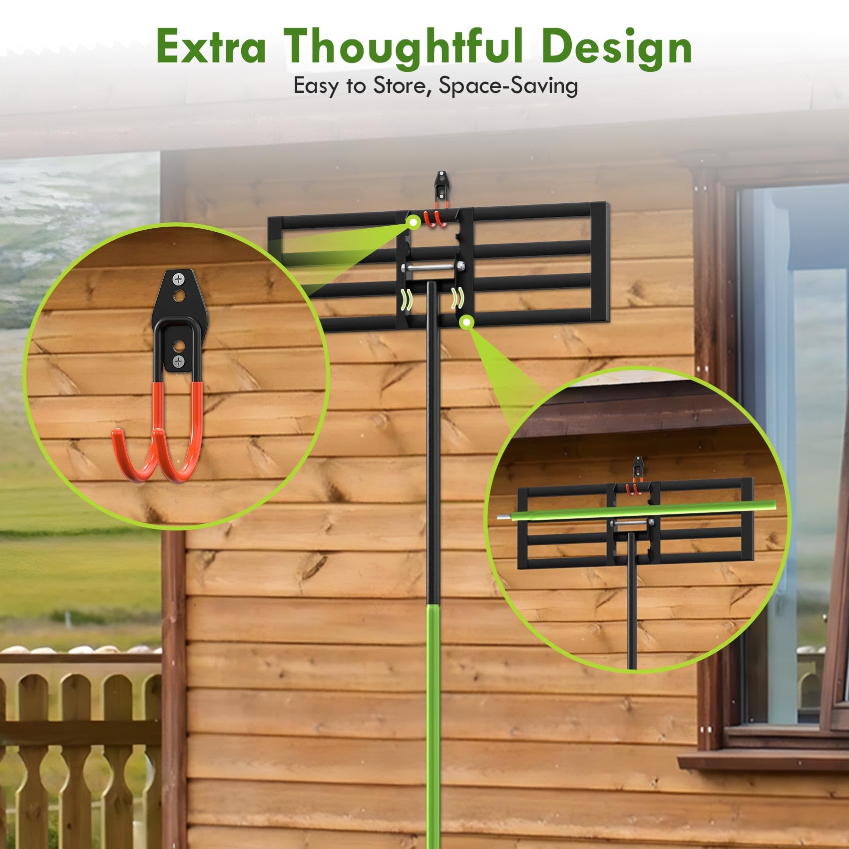 Seeutek threaded handle connection detail providing strong, secure join