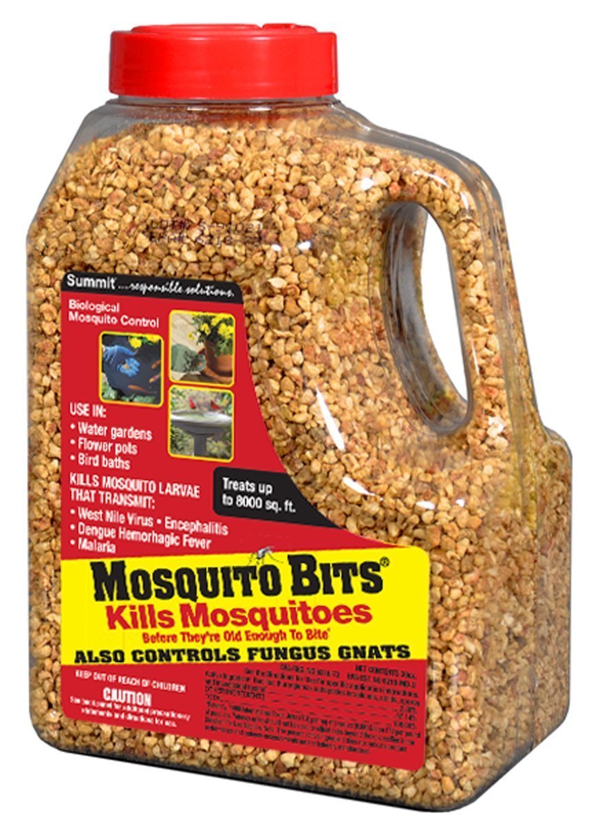 SEGMINISMART Summit Mosquito Bits front packaging showing container and quick kill benefit