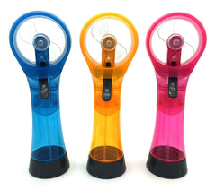 SEITG fan in use at beach providing instant cooling relief