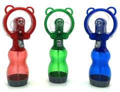 SEITG handheld fan front view showing colors and compact design for portable cooling