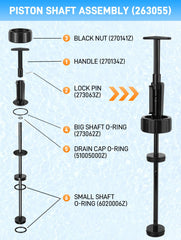 Sejaede stainless component detail highlighting corrosion resistance