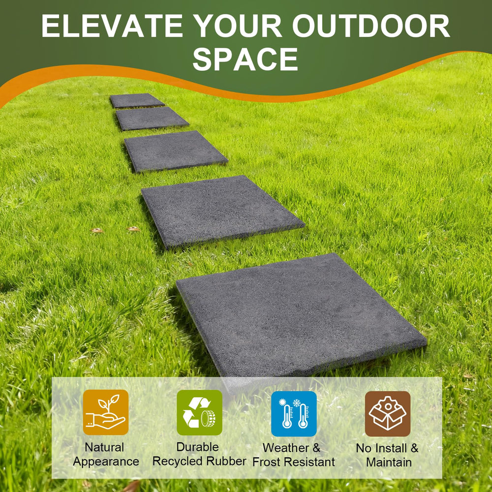 Sekcen installed pathway across garden illustrating instant layout benefit
