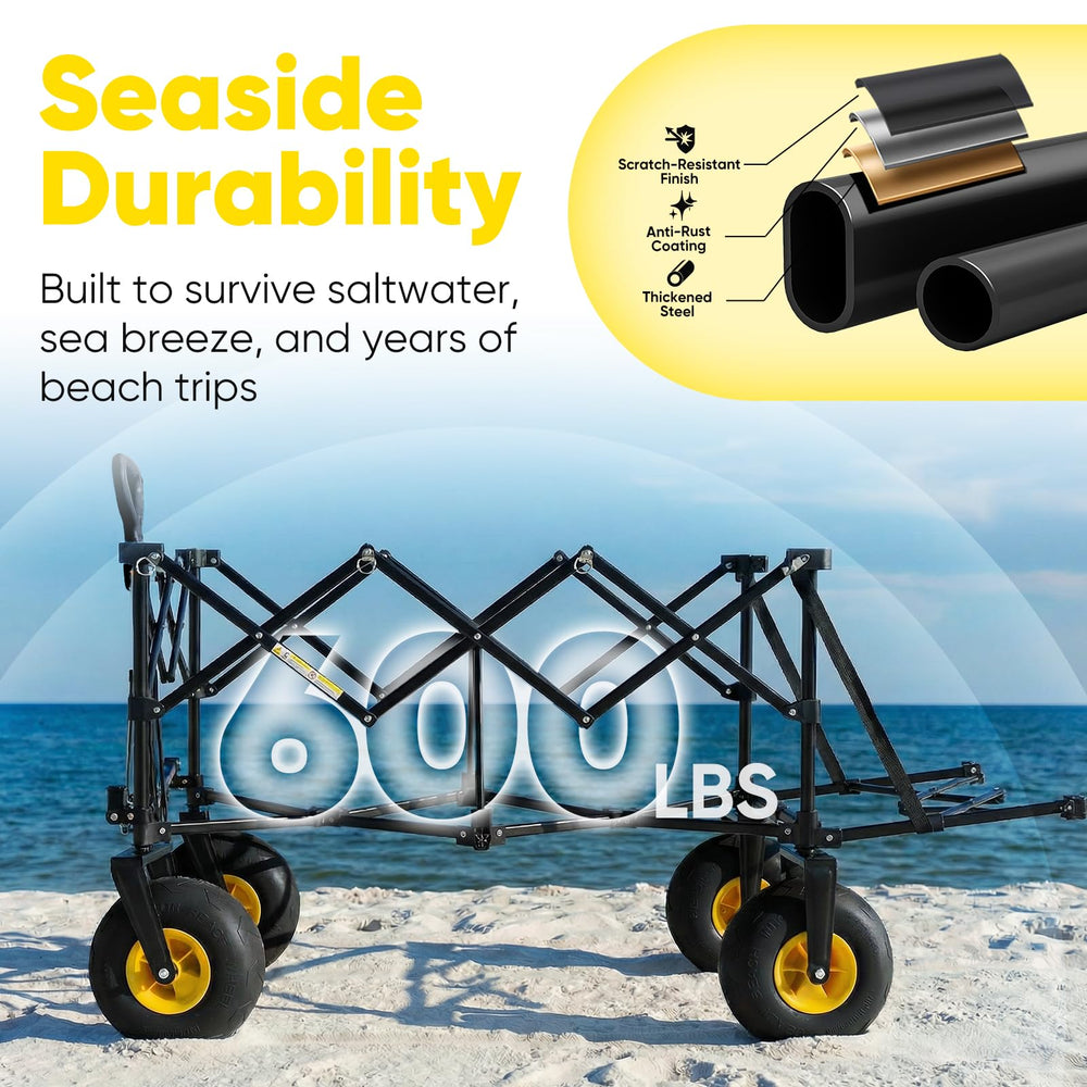 Sekey adjustable handle extended demonstrating comfortable pulling at any height