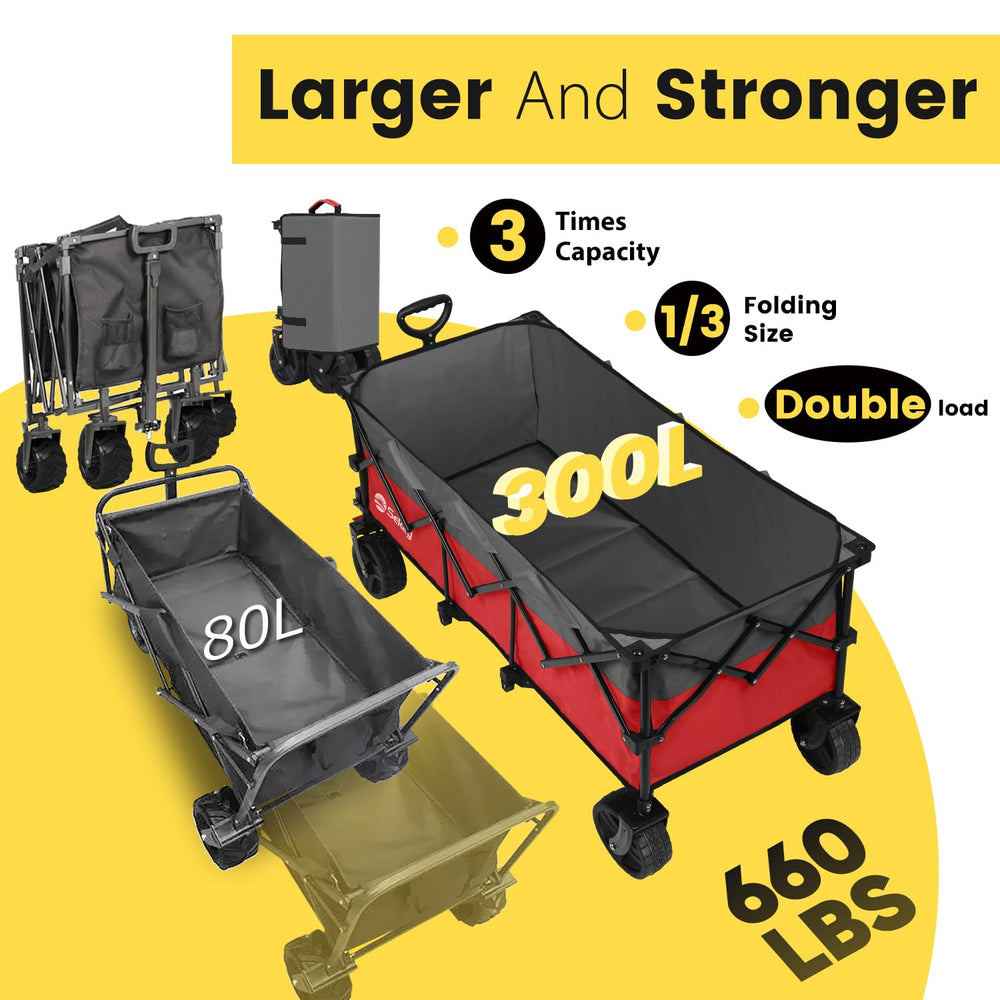 Sekey folded compact in carry bag for space-saving transport and storage