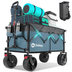 Sekey front view showing large cargo area and sturdy frame for heavy hauling
