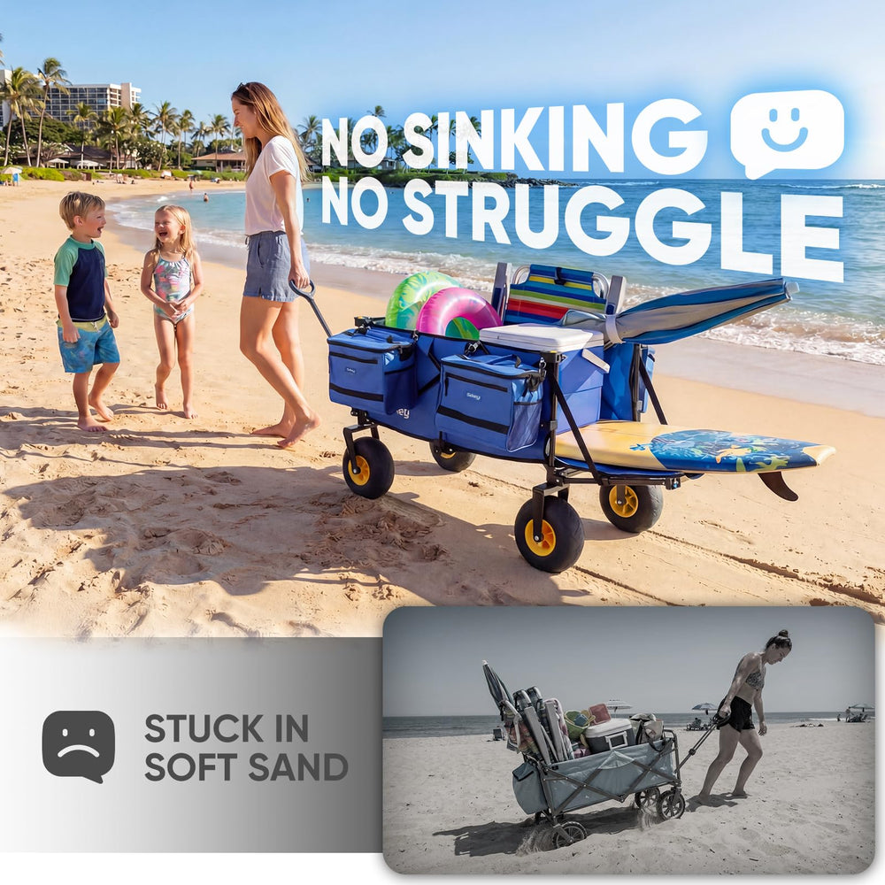 Sekey insulated cooler bags in wagon keeping drinks chilled on hot days