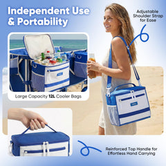 Sekey insulated cooler bags inside wagon benefit: keeps drinks cold longer
