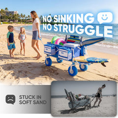 Sekey open-back tailgate loaded with long gear benefit: carries oversized items