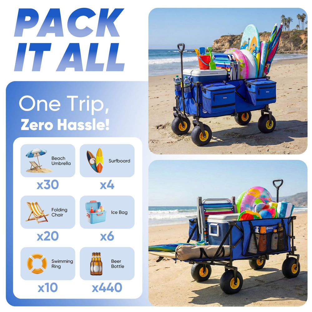 Sekey open-back tailgate loaded with surfboard for easy oversized gear transport