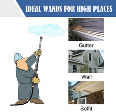 Selkie curved rod detail showing angled access for gutters and soffits