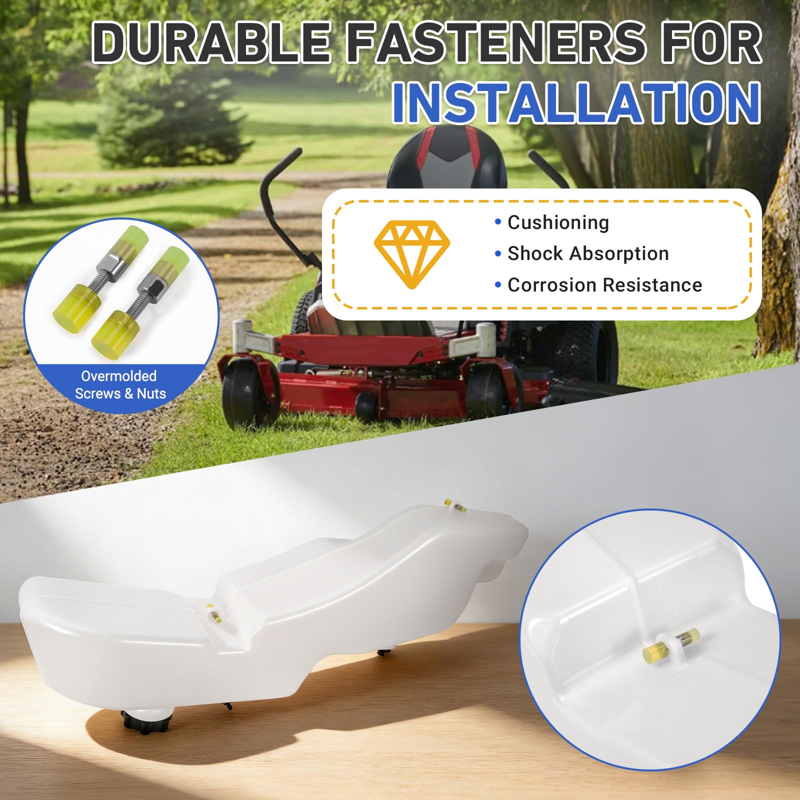 semkalo included stainless fasteners and nuts easing quick installation