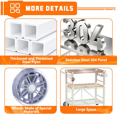 Semoprus close-up stainless steel surface highlighting durable corrosion resistance benefit