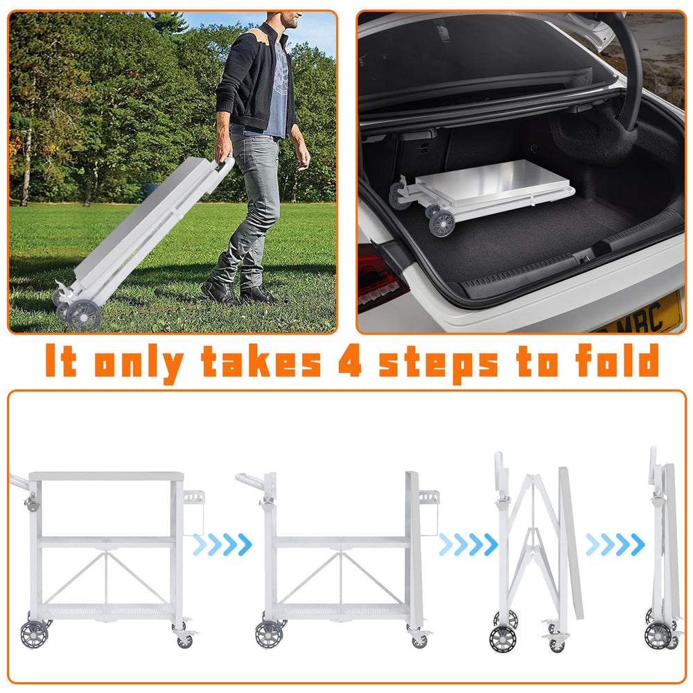Semoprus wheel and lock detail demonstrating smooth mobility and secure braking benefit