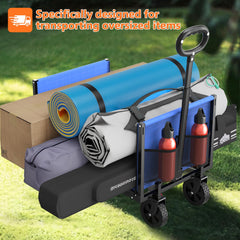 Semoprus YACONA folded inside car trunk for easy storage and transport