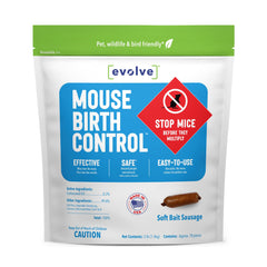 SenesTech EVOLVE front packaging showing product and weight, communicates long-term control