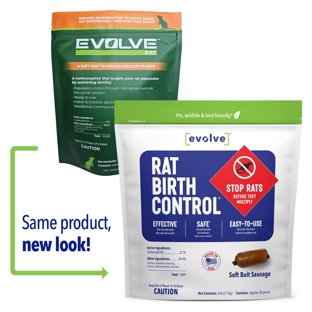 SenesTech EVOLVE soft bait sausage close-up highlighting palatable texture