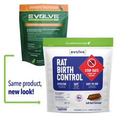 SenesTech EVOLVE soft bait sausage close-up highlighting palatable texture