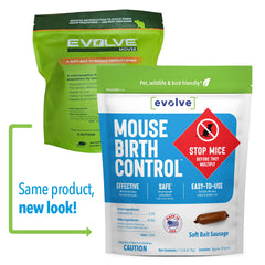 SenesTech EVOLVE soft bait close-up showing sausage texture for easy placement