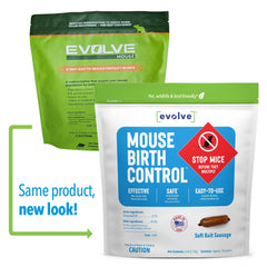 SenesTech EVOLVE soft bait sausages close-up showing texture and chew appeal
