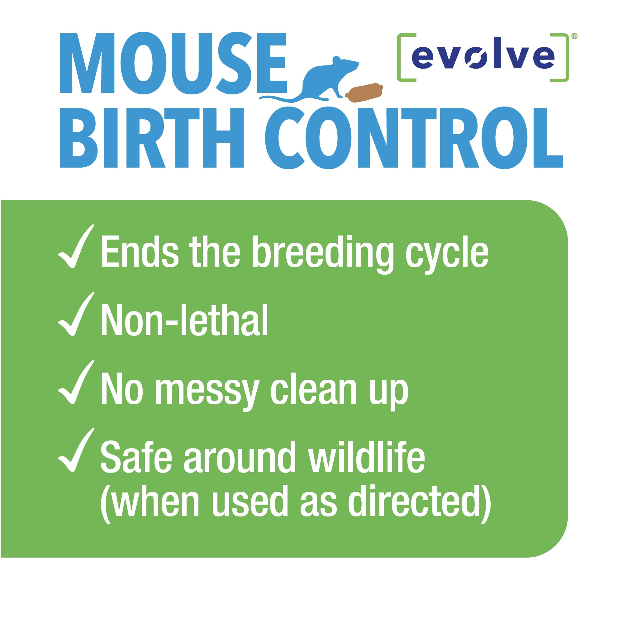 Label close-up on SenesTech EVOLVE package, clarifies ingredients and usage directions