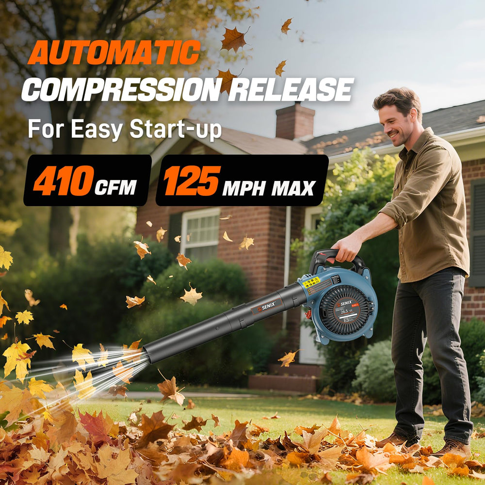 SENIX 4QL dual-grip handle and controls for secure handling and easy operation