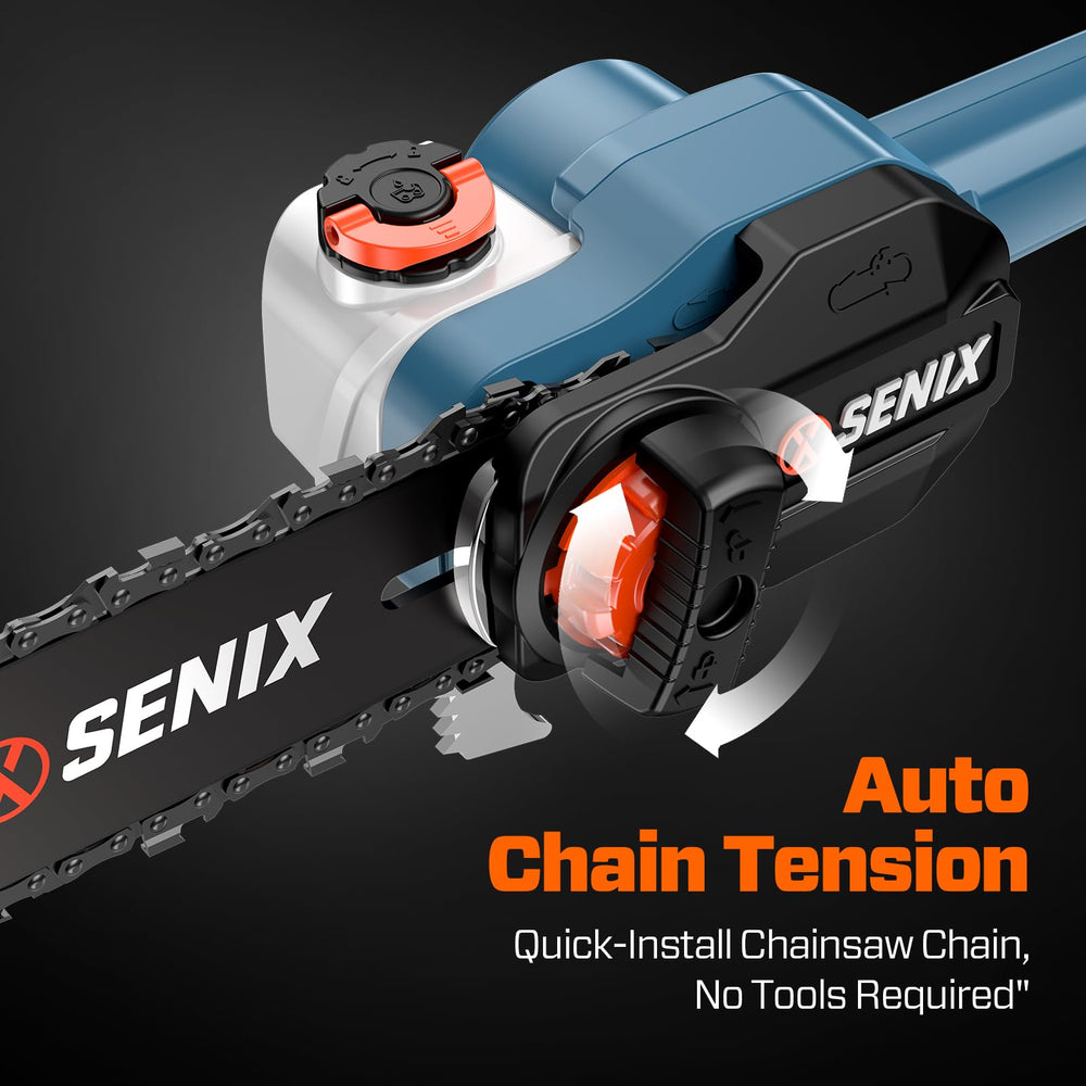 SENIX kit layout with battery and charger showing ready-out-of-box benefit
