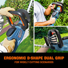 SENIX close-up of dual-action blades showing clean cutting benefit