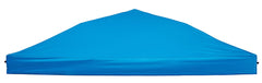 Senmortar front view of blue replacement canopy top showing fit and color benefit