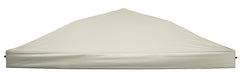 Senmortar beige top front view showing full coverage and shade benefit