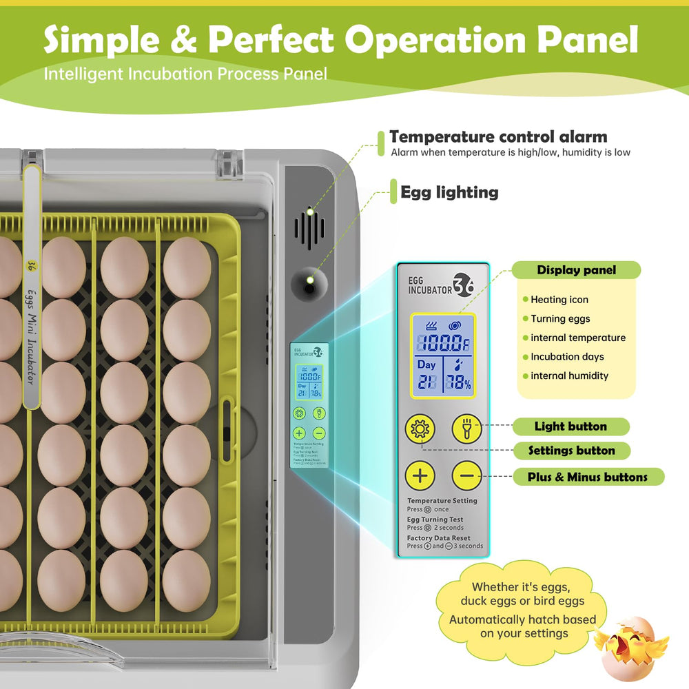 SENXINGYAN pull-out water tray for simple humidity top-ups and convenience