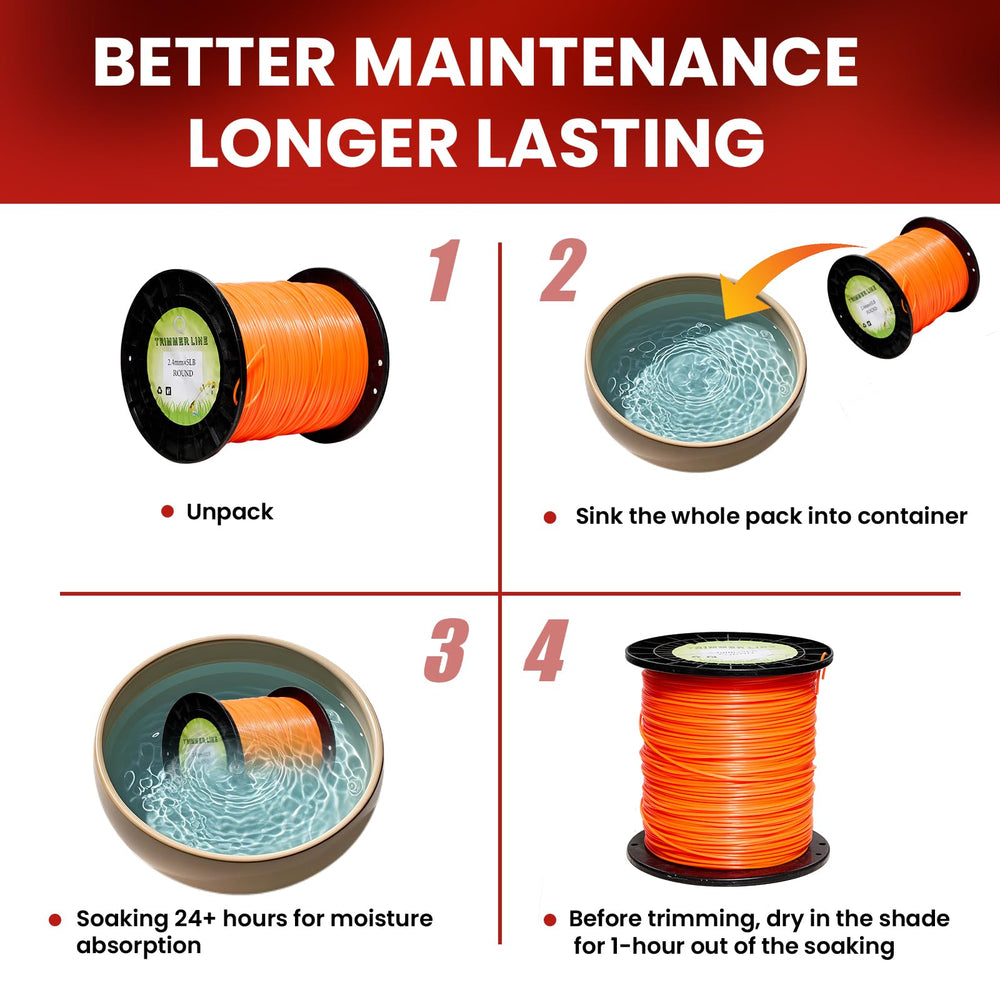 SENZHAO loaded trimmer head demonstration showing easy installation benefit