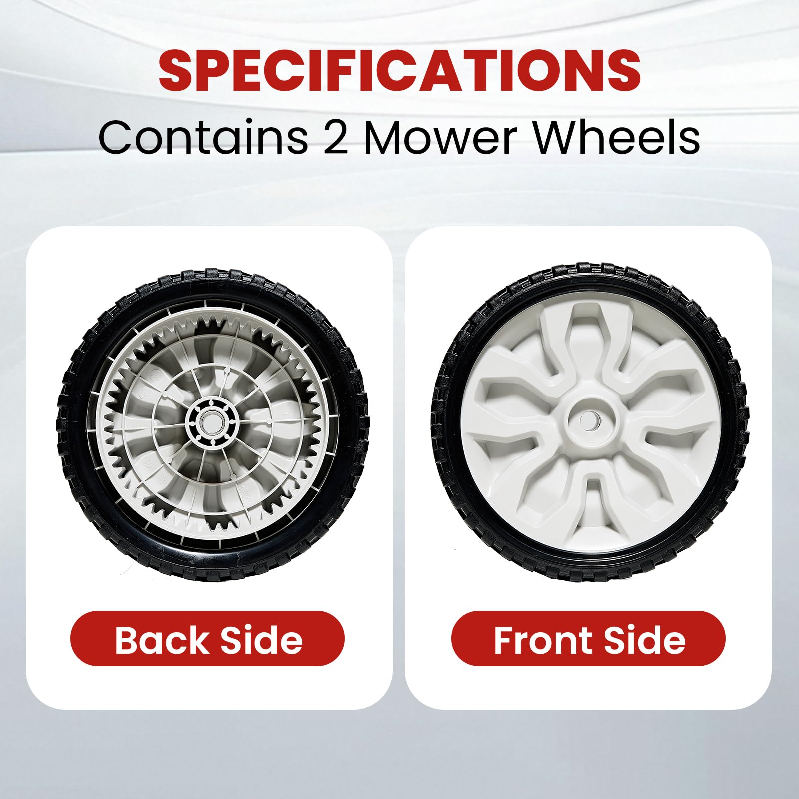 SENZHAO two wheels packaged together indicating cost-effective dual replacement