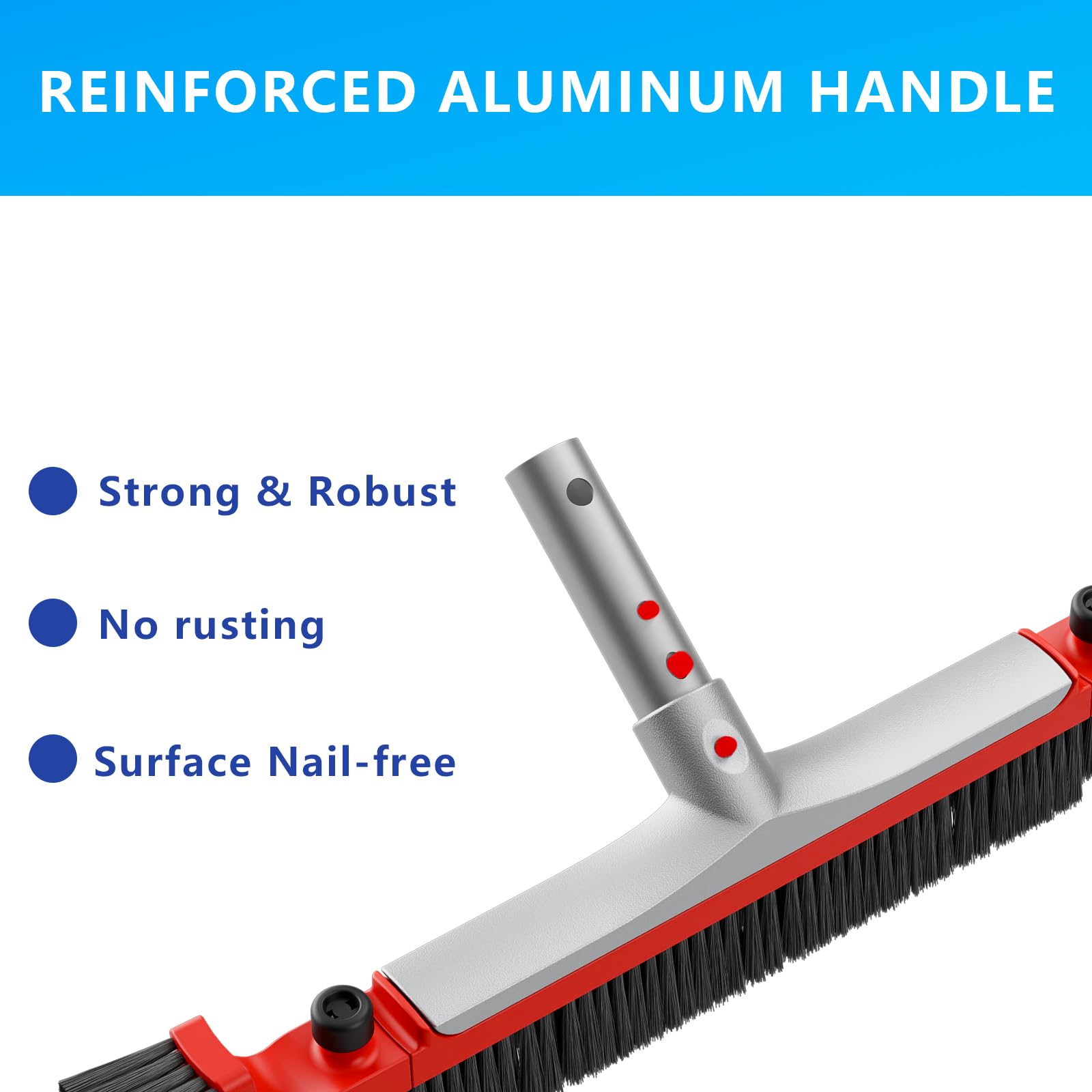 Sepetrel aluminum adapter angled connection offering strength and steady scrub angle