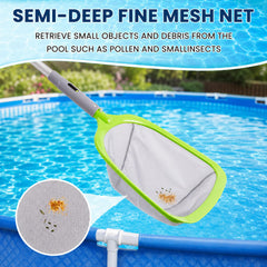 Sepetrel curved-edge brush close view loosens grime from pool corners