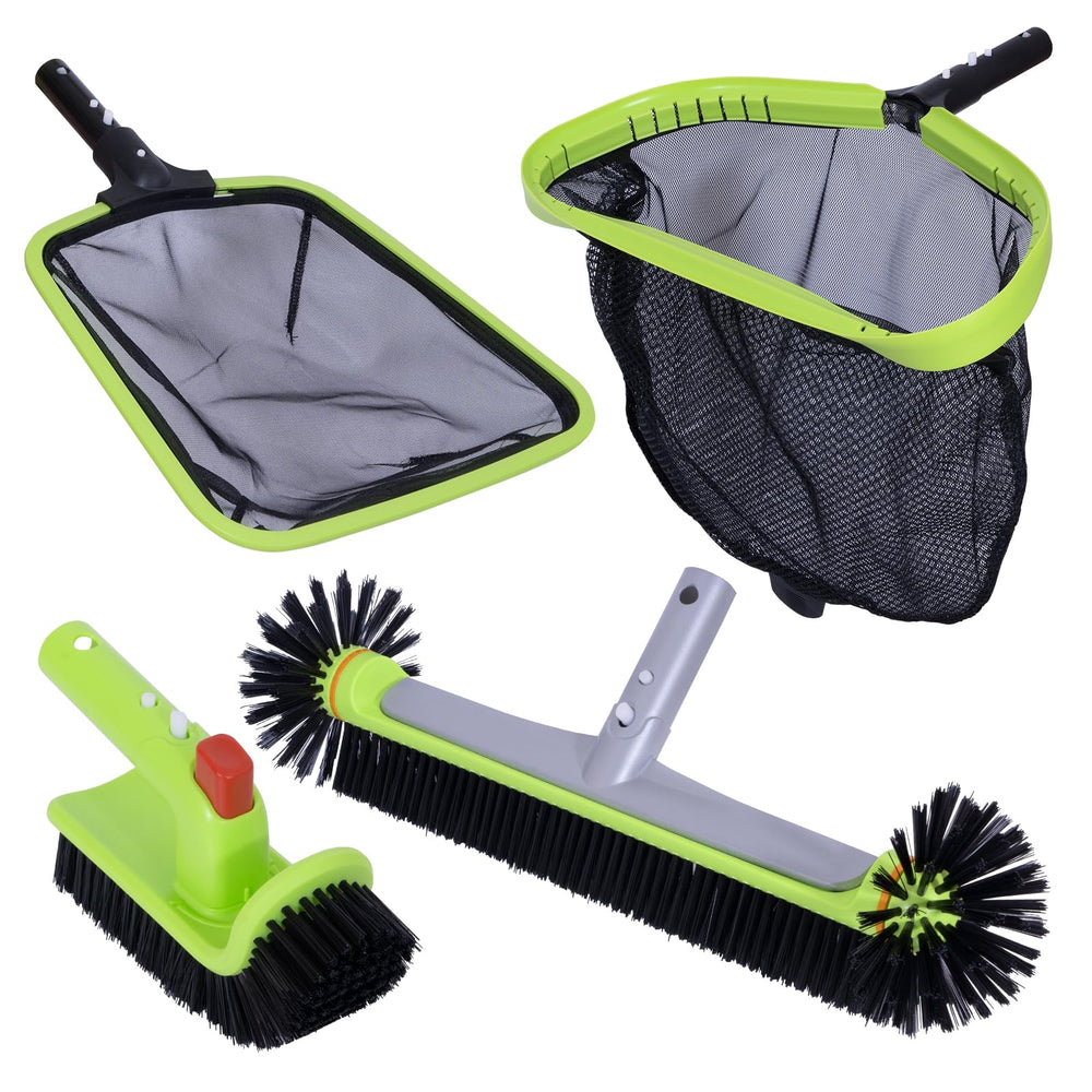Sepetrel full kit laid out showing tools for faster pool cleanup