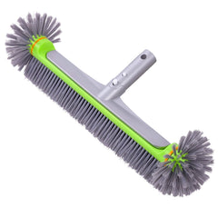Sepetrel front view brush head showing full 17.5-inch sweep and coverage benefit