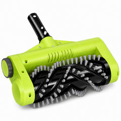 Sepetrel front view brush head showing shape and wide scrubbing roller for faster cleaning