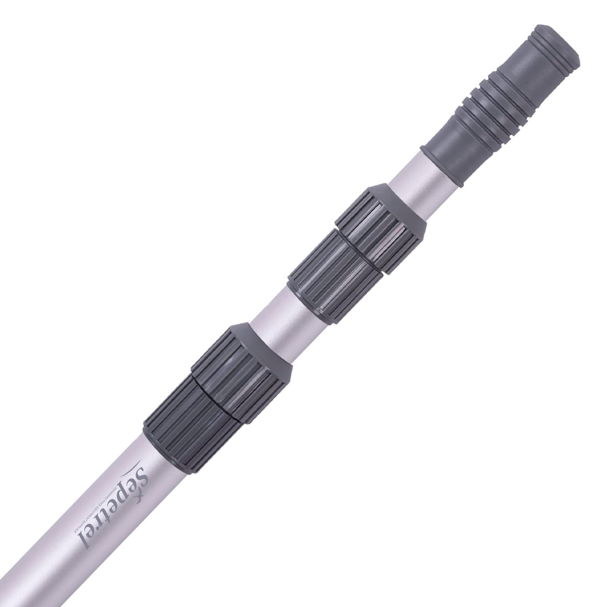 Sepetrel pole front view showing full length and professional stability