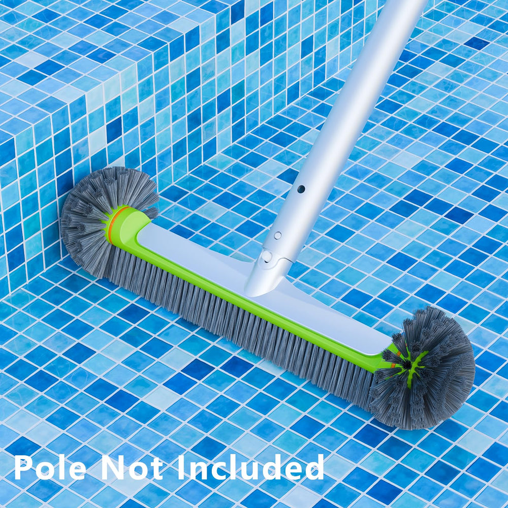 Sepetrel size comparison with standard pool pole demonstrating wide coverage