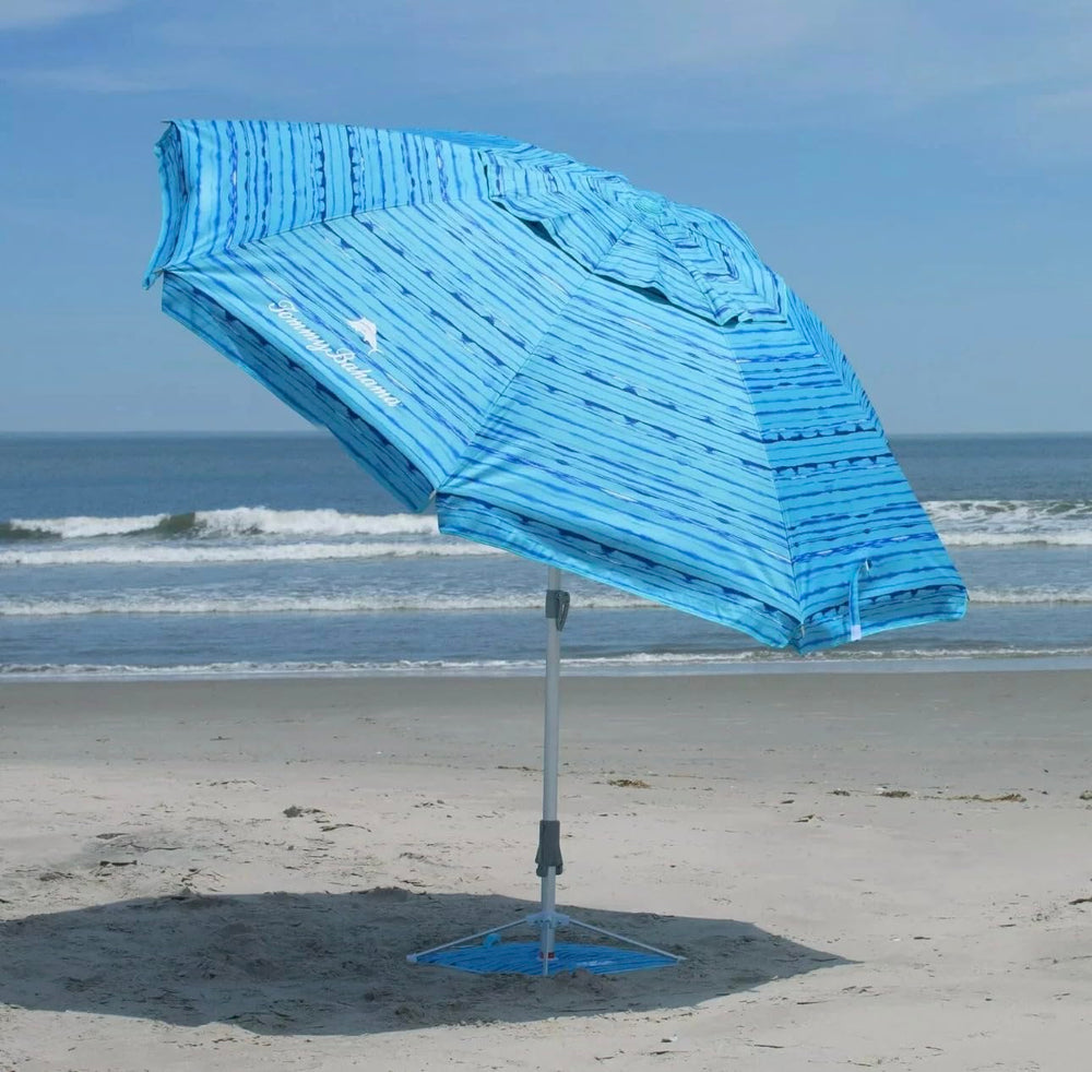 Sepras sand anchor detail with fold-down handles for secure beach installation