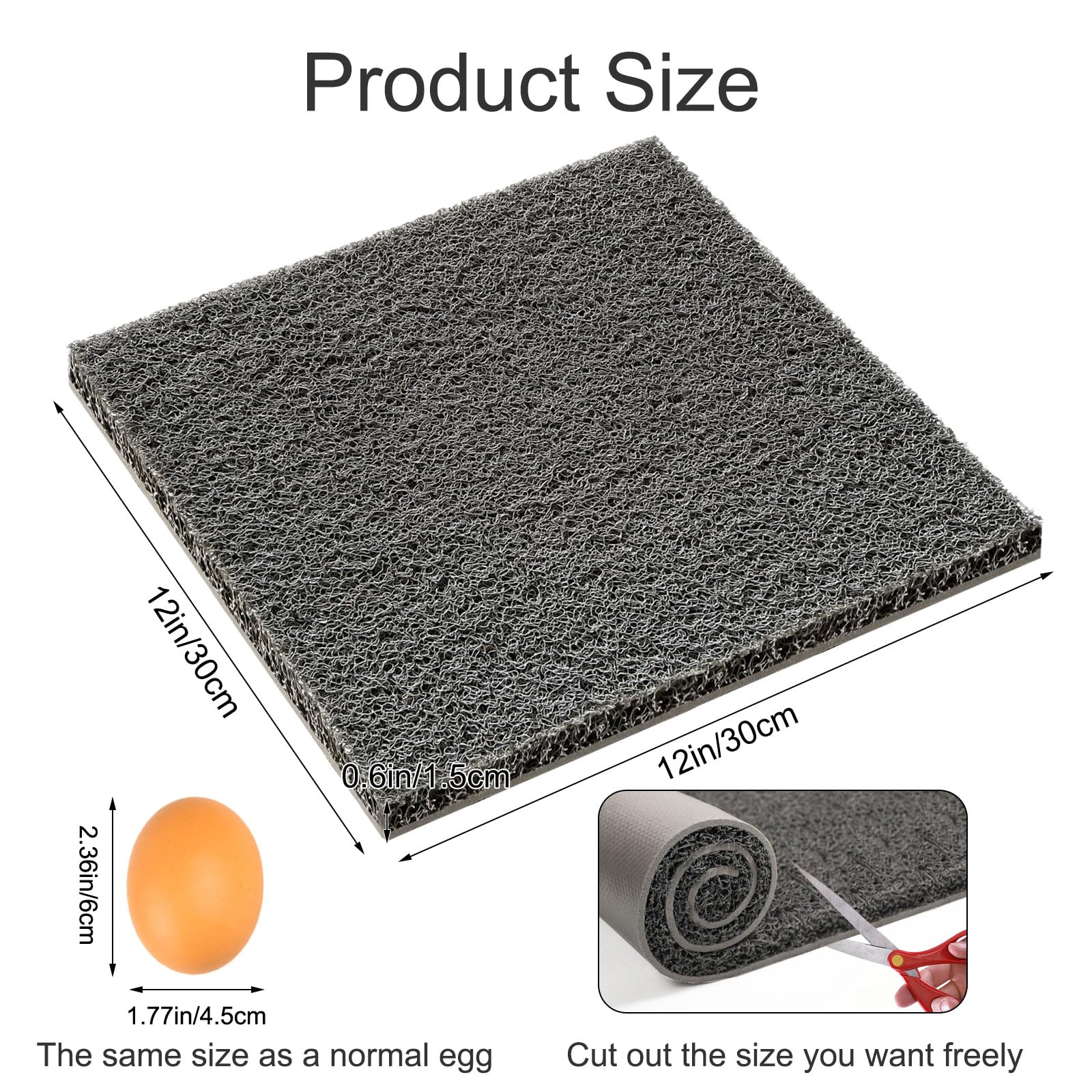 Serendipresent close-up of pad texture highlighting waterproof cushioned padding benefit