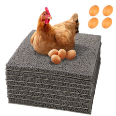 Serendipresent front view of gray nesting pads set showing included pieces and benefits