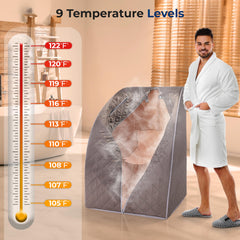 SereneLife 2L steamer close-up highlighting controls and fast-heating performance